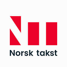 Norsk takstlogo med rød og hvit design, representerer pålitelig takseringstjeneste for eiendom.